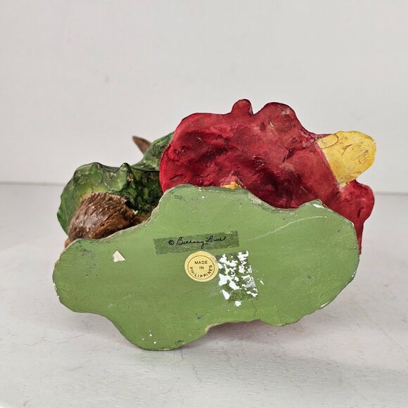 Bethany Lowe Waltzing Chicken & Rabbit Spring Easter Figurine - Picture 6 of 8